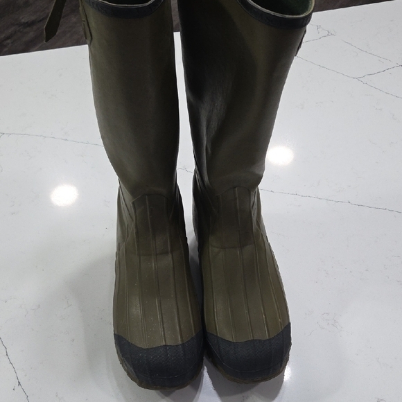 Itasca Men\'s Olive Rubber Boots Sz10 Pre-owned main image 6